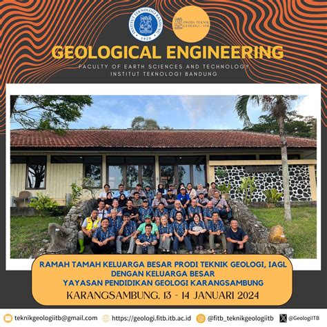 Teknik Geologi Itb Ramah Tamah Keuarga Besar Prodi Teknik Geologi