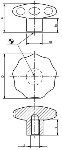 TECNODIN POMOS ESTRELLA