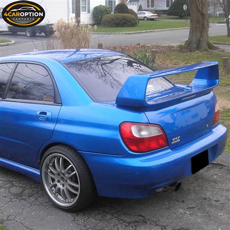 Fits Subaru Impreza Wrx Sti Oe Factory Abs Rear Trunk Spoiler