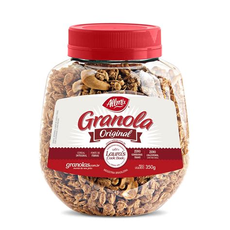 Granola Tradicional Castanhas E Passas Allmix G Pote Shopee Brasil