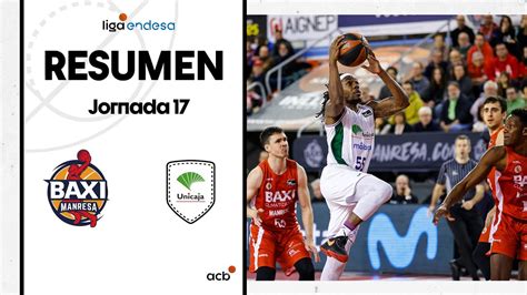 BAXI Manresa Unicaja 94 98 RESUMEN Liga Endesa 2022 23 YouTube