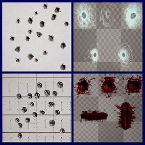 FREE - Bullet Hole Decals - Online Leaks