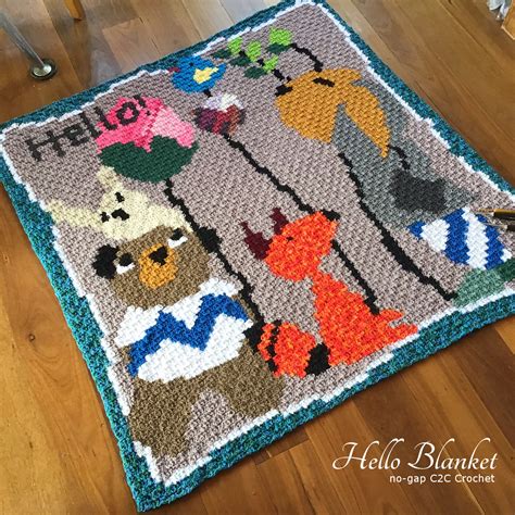 C2c Crochet Blanket Sizes Amelias Crochet