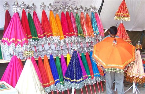 Muthukuda Colored Umbrellas Raju Sundaram Flickr