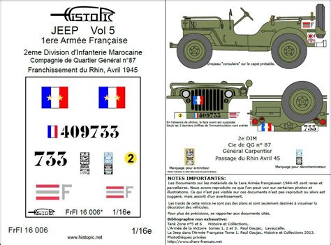 Jeep E Division D Infanterie Marocaine Histopic