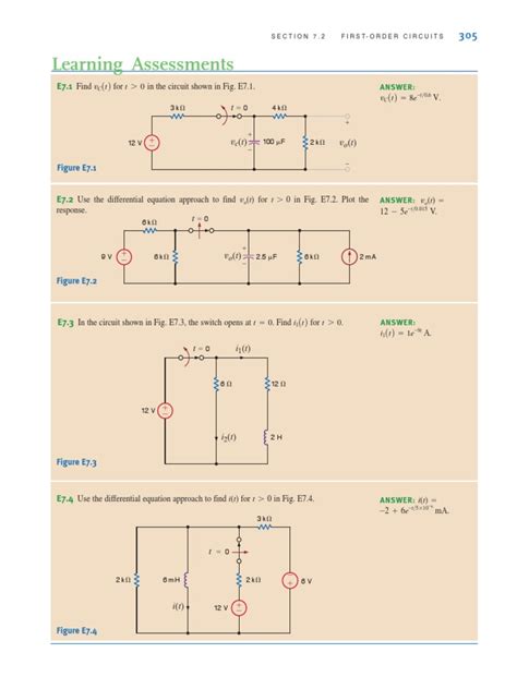 Circuitos De Primer Orden Pdf