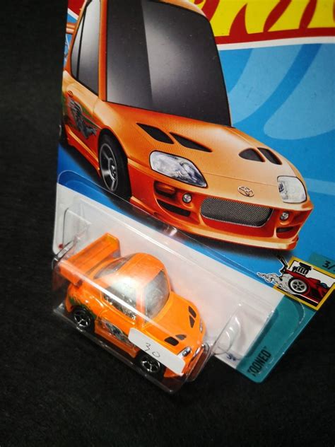 Hot Wheels Toyota Supra Fast Furious Tooned Brian S Supra Mk Iv