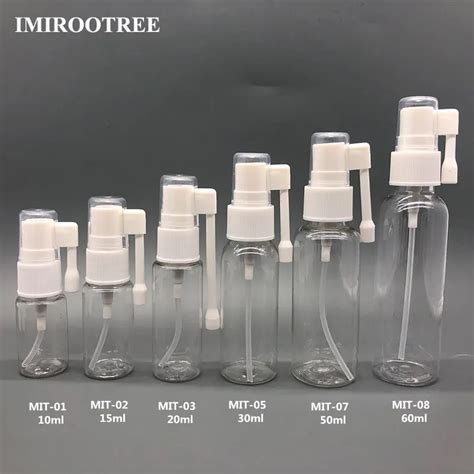 5ml 10ml 15ml 20ml 30ml 50ml 60ml Hdpe Empty White Oral Nasal Throat