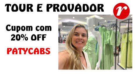 RENNER TOUR E PROVADOR NA BLUE STELL Cupom PATYCABS 20 OFF