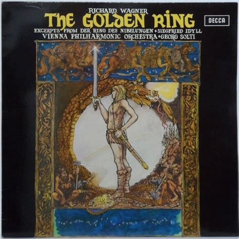 Richard wagner - the golden ring by Georg Solti, LP with recordrome ...