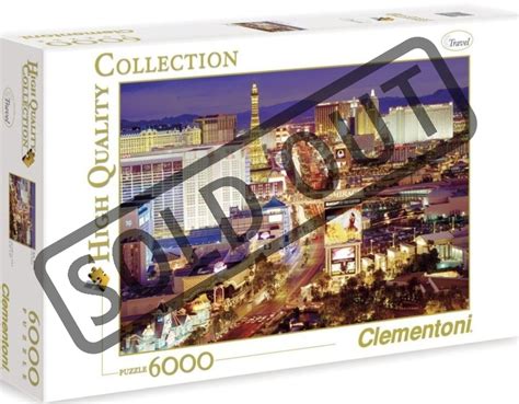 Clementoni Puzzle Las Vegas D Lk Puzzle Puzzle Cz