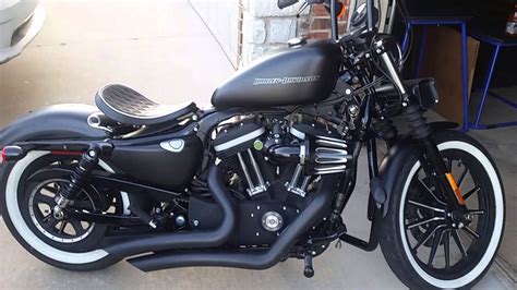 2011 Iron 883 Custom Youtube