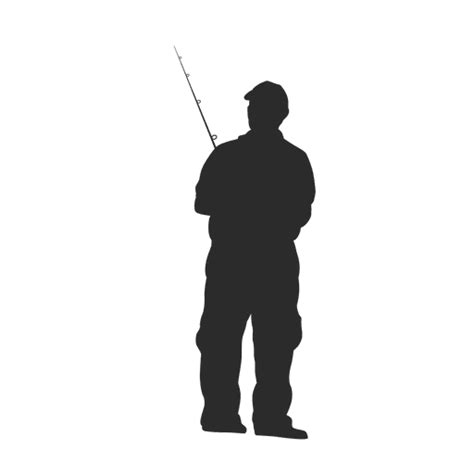 Fisherman Silhouette Png Designs For T Shirt And Merch