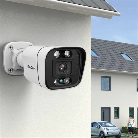 Foscam V Ep W Surveillance Camera Ip Lan Poe Outdoor At Reichelt