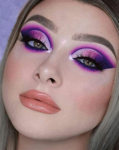 Purple Makeup Dramatic Makeup Eye Makeup Prom Makeup Looks