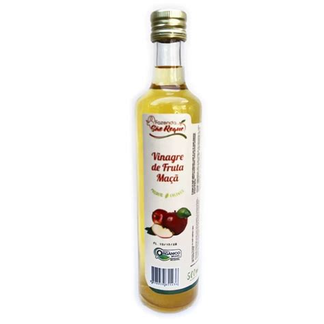 Vinagre de Maçã Orgânico São Roque 500ml Armazém dos Importados