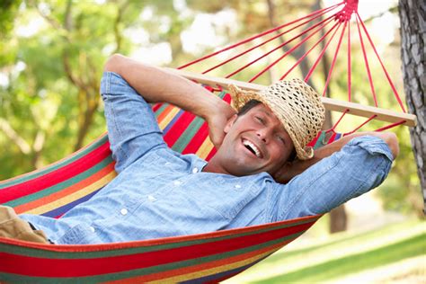 Man Resting In Hammock Stock Photo 02 Free Download