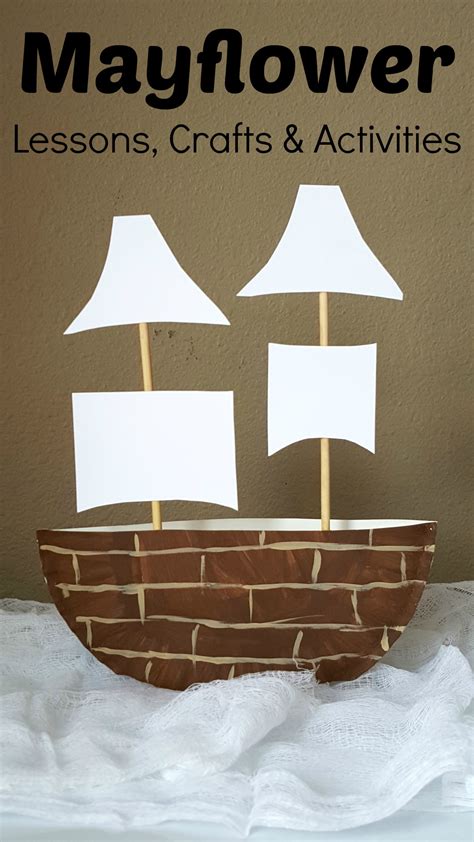 Printable Mayflower Craft