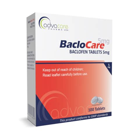 Baclofen Tablets Manufacturer Advacare Pharma