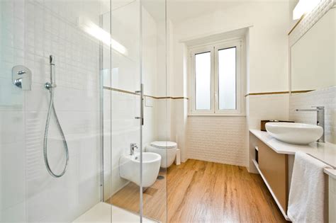 Casa Cb Mq Scandinave Salle De Bain Rome Par Architetto