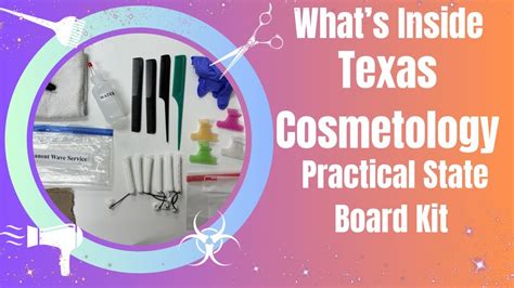 Texas Cosmetology Practical State Board Kit What S Inside YouTube