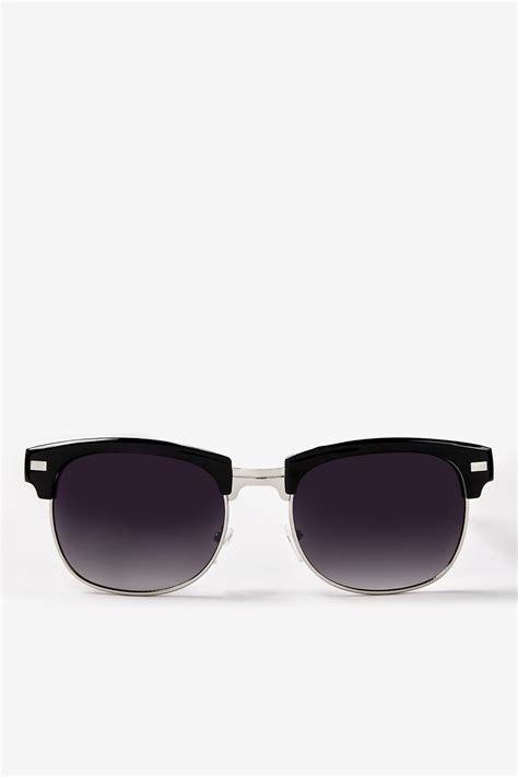 Black Acetate Ventura Club Sunglasses