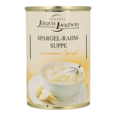 Jürgen Langbein Spargel Rahm Suppe 400ml