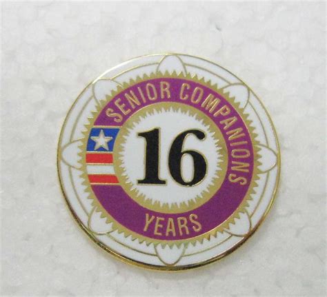 Scp Years Of Service Recognition Pin Year