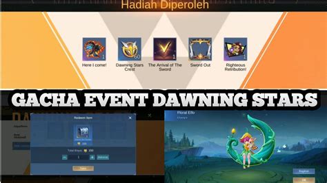 Gacha Event Dawning Stars Modal Top Up Dapat Banyak Hadiah Youtube