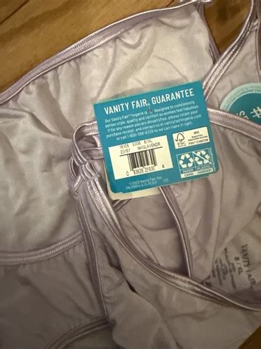 NWT Vanity Fair String BIKINI Panties Illumination Nylon Womens