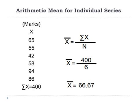 Mean Median Mode Ppt