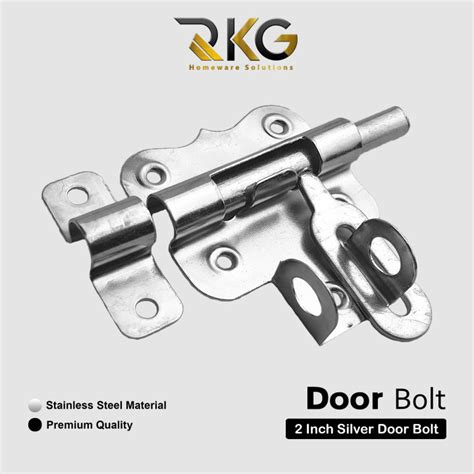 Slot Pintu Gudang Inci L Grendel Overpal Jendela L Barrel Bolt