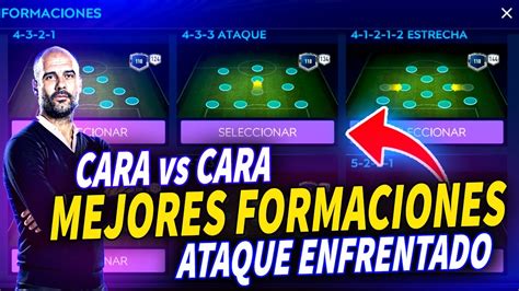 Las Mejores Formaciones De Fifa Mobile Para Cara Vs Cara Y Ataque