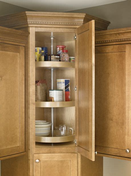 Medallion At Menards Cabinets Corner Wall Cabinet With Lazy Susan