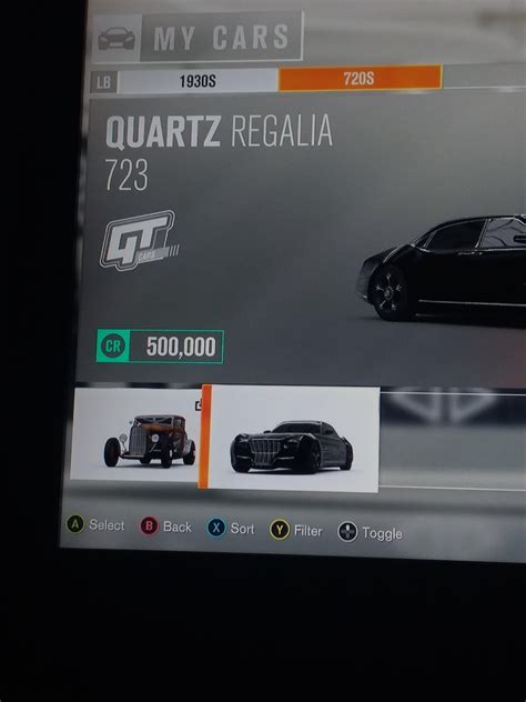 Anyone else notice the quartz regalia was made in the year 723? : r/forza