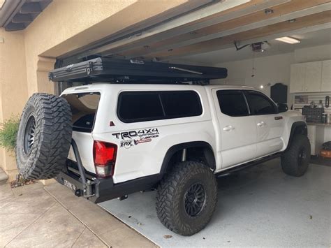 Tacoma Shortbed Leer Camper Shell White Tacoma World