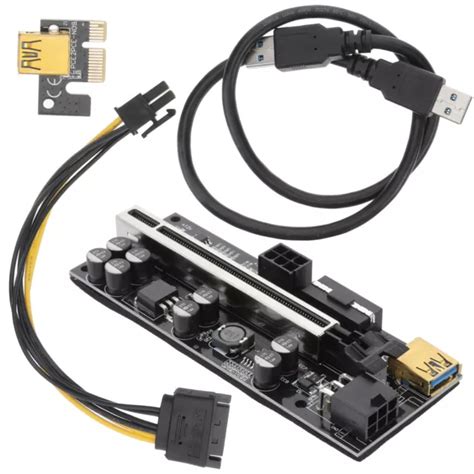 Carte Extenseur Pci Express Pci E De Colonne Montante Gpu Graphique Eur