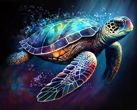 Sea Turtles Paintings