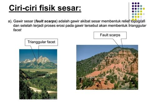 Materi Kuliah Geologi Struktur Diskripsi Sesar Ppt