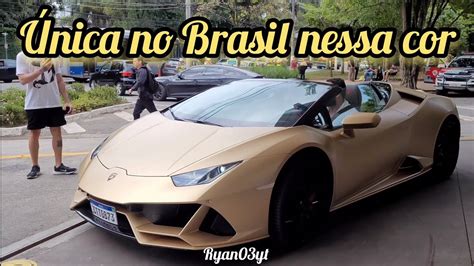 Wendell Carvalho De Lamborghini Huracan Evo Spider Nica No Brasil