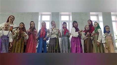 Детский фольклорный ансамбль "Забавушка" - YouTube