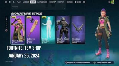 Fortnite Item Shopjanuary 25 2024new Starr Oakley Skin 5 Jam Tracks