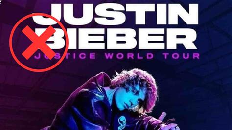 Justin Bieber Cancels His Justice World Tour