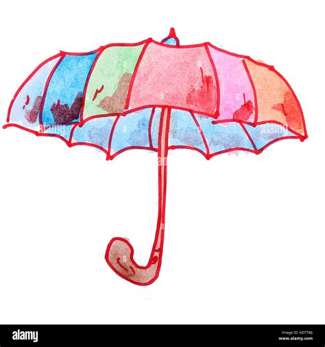 Umbrella drawing hi-res stock photography and images - Alamy