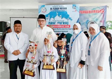 Hebat Siswa Sd Al Azhar Medan Raih Juara Lomba Tahfiz Antar Sekolah