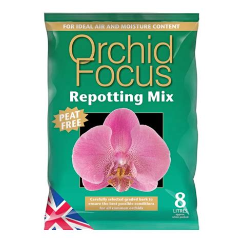 Orchid Focus Repotting Mix Downham Garden Centre