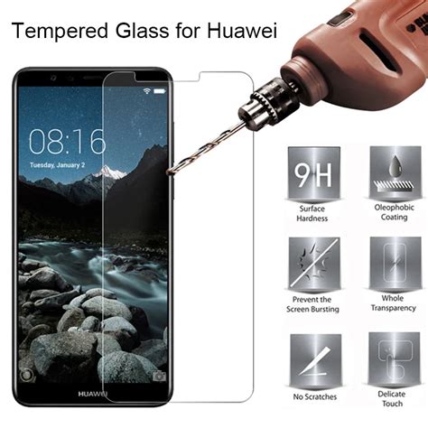 Pel Cula Protectora De Vidrio Templado Para Huawei Y Ii Protector De