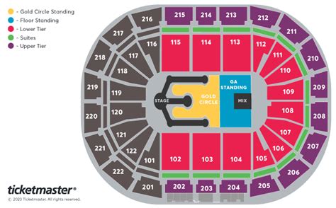 Post Malone - Twelve Carat Tour Seating Plan - Manchester Arena