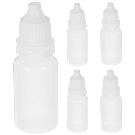 Tersarium Pcs Ml Empty Plastic Squeezable Dropper Bottles Eye Liquid