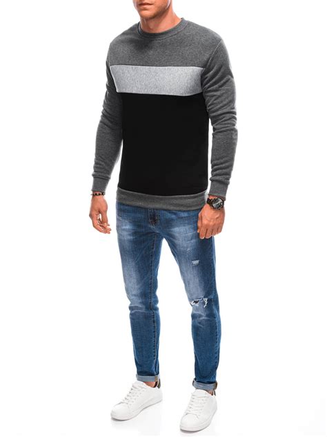 Men S Sweatshirt B Grey Modone Wholesale Clothing For Men